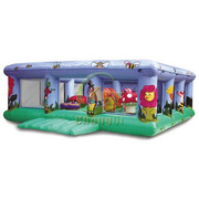 Jungle Buddies inflatable amusement park